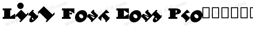 Lidl Font Cond Pro字体转换